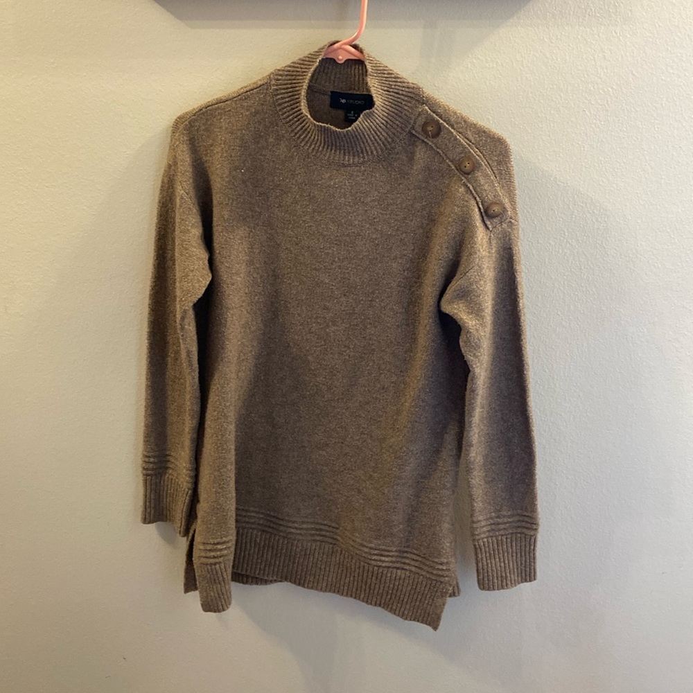 AB Studio beige legging sweater